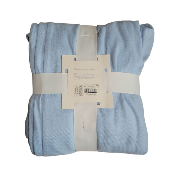 Stars Above Light Blue Pajama Set Tank Top Drawstring Pants Size XXL - Picture 9 of 9